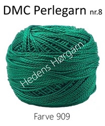 DMC Perlegarn nr. 8 farve 909